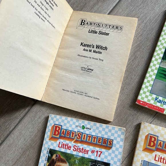 Baby Sitters Little Sisters Books - set of 4 - Picture 3 of 3
